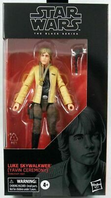 Star Wars LUKE SKYWALKER (YAVIN CEREMONY) The Black Series 6" Action Figures